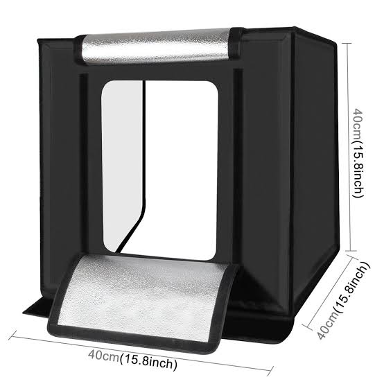 Premium Mini Led Studio Photo Box - (40cm, 60cm, 80cm) - mylensball.com.au