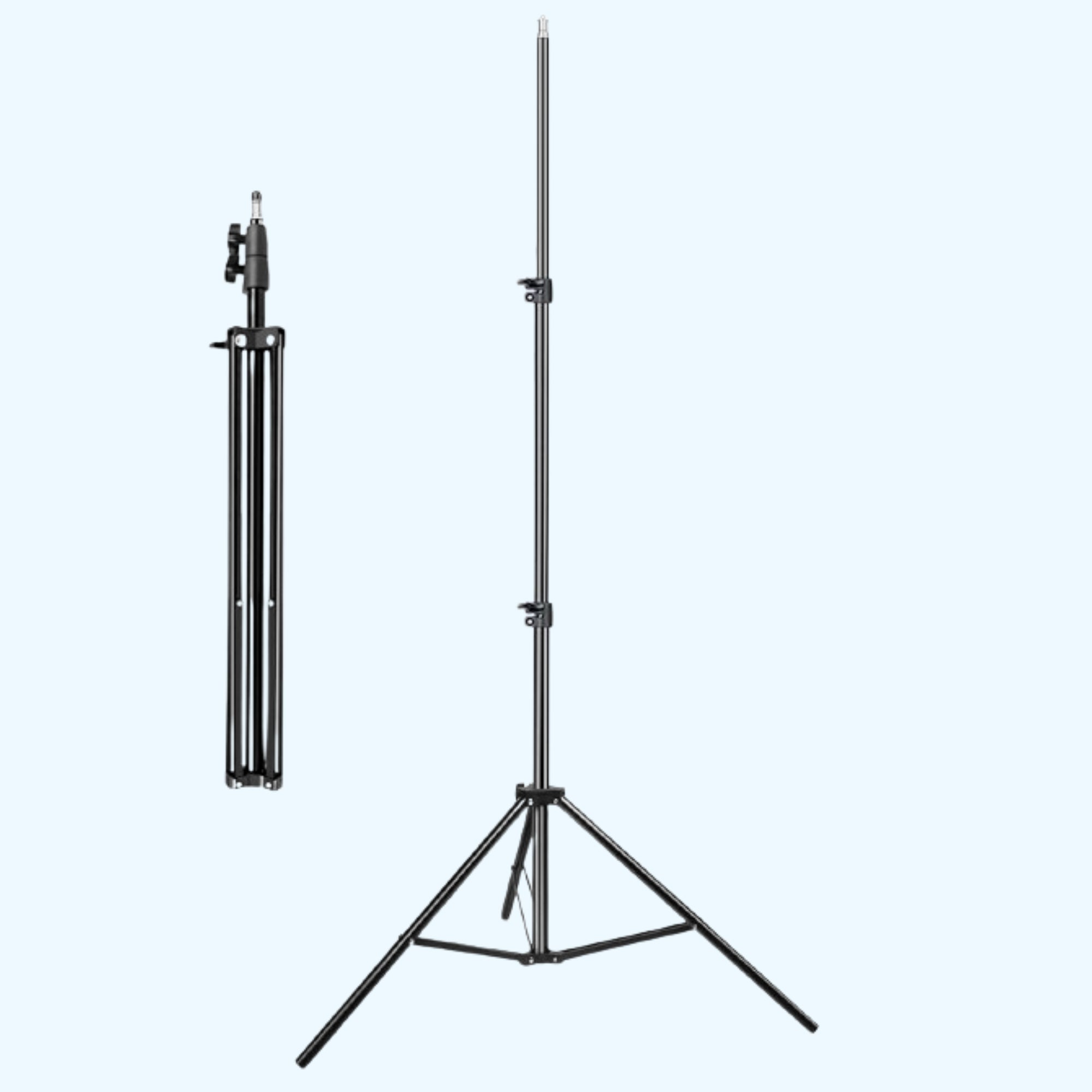 210cm Photography Video Light Stand - Twin Pack - mylensball.com.au