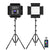 GVM 50RS RGB LED Light Panel Video Lighting Kit 2-light-kit - mylensball.com.au