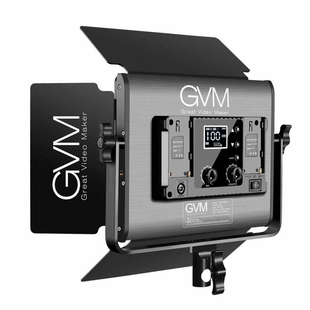 GVM 680RS RGB LED Studio Video Light Kit - mylensball.com.au