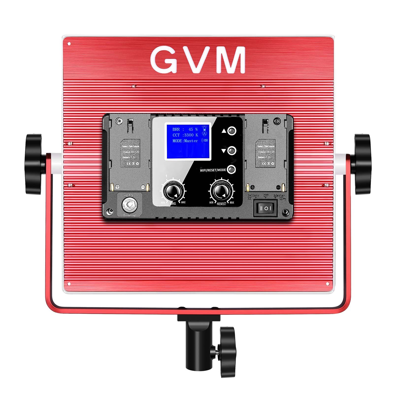 GVM R50R288 50W High Power Soft Light Bi-Color & RGB Video Light - mylensball.com.au