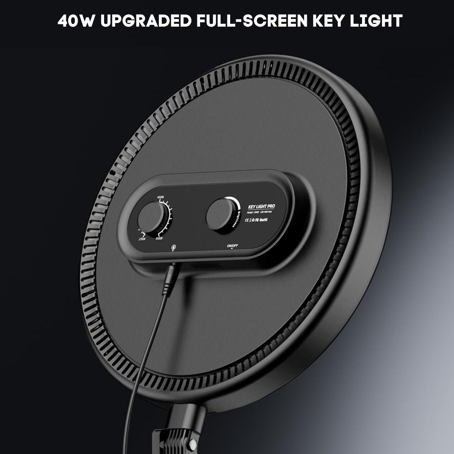 ProFlex Studio Key Light: Ideal for Beauty, Content Creation, and Live Streaming - mylensball.com.au