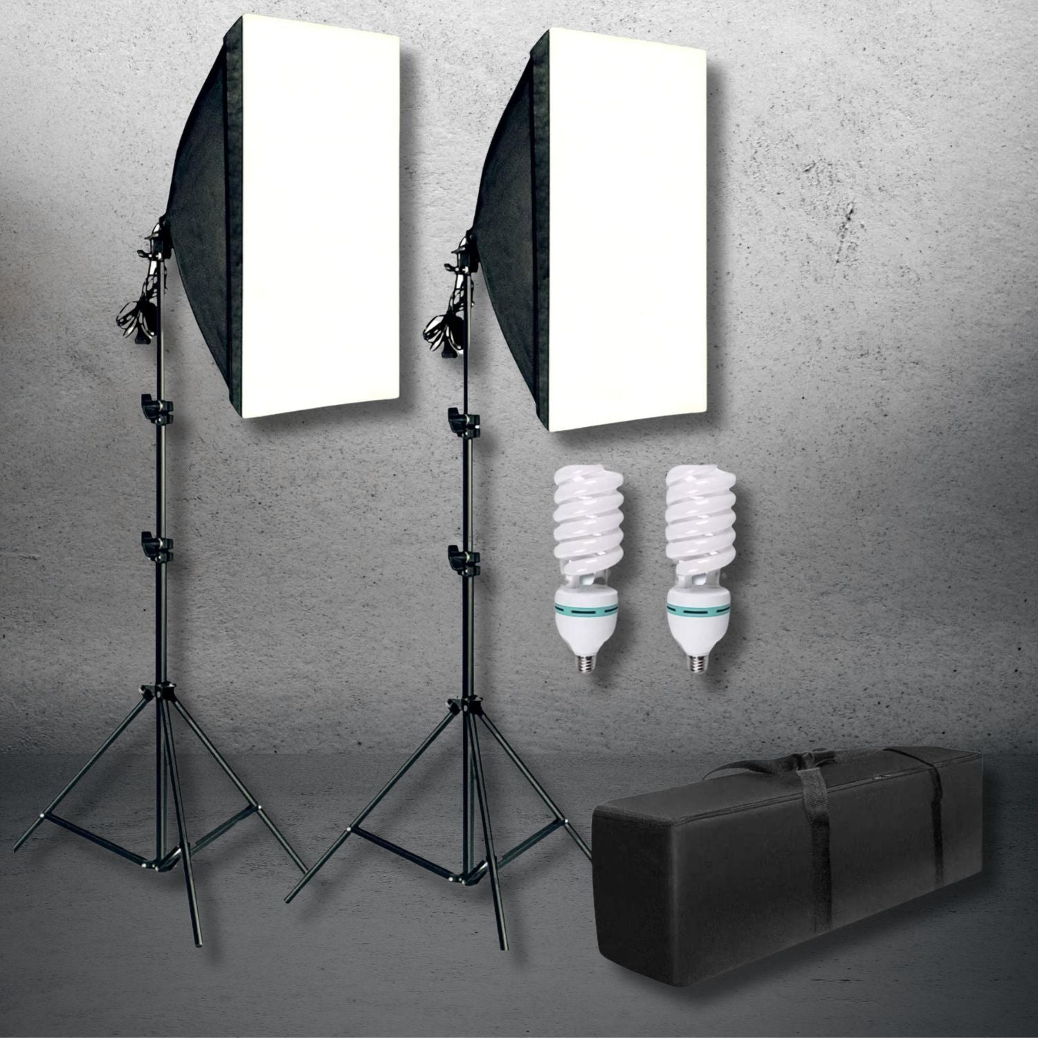 ProFlex Studio Lighting Kit: Softbox & Umbrella Combo for Professional Photography - mylensball.com.au