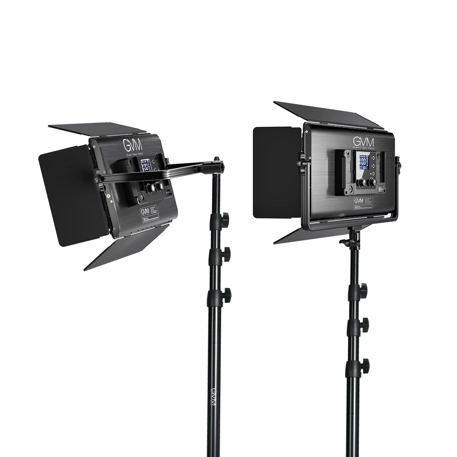 GVM 1500D-RGB LED Studio Video Light Kit - mylensball.com.au-
