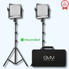 GVM 800D-RGB LED Studio Video Light Kit - mylensball.com.au