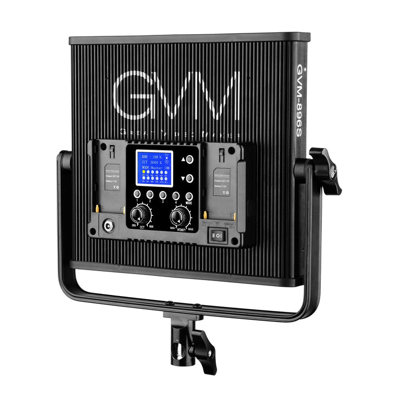 GVM-896S PRO 50W High Beam Bi-Color LED Video Studio Light - mylensball.com.au