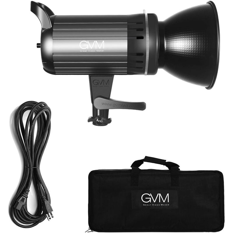 GVM-G100W 90W COB High Power LED Spotlight Bi-Color Studio Lighting - mylensball.com.au