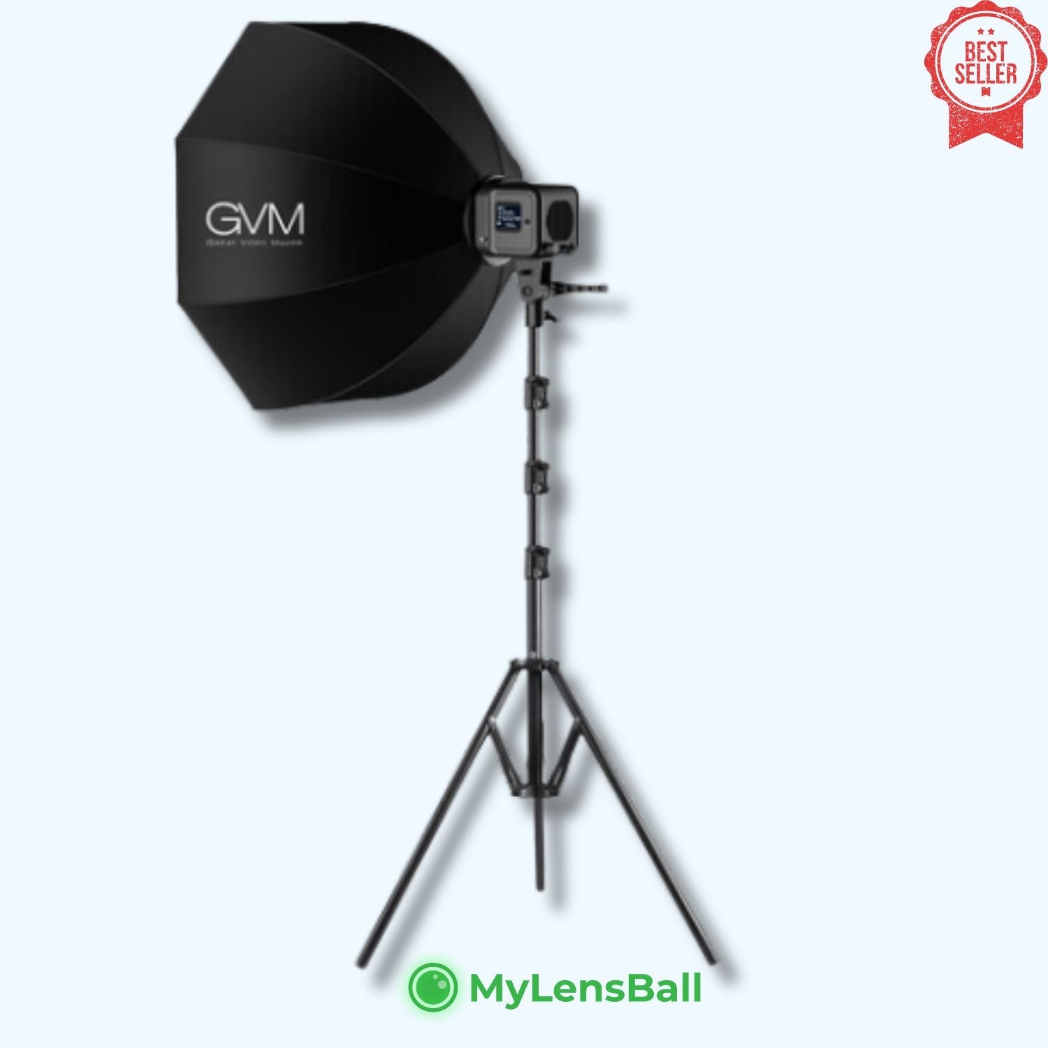 GVM SD80D Bi-Color LED Monolight - mylensball.com.au