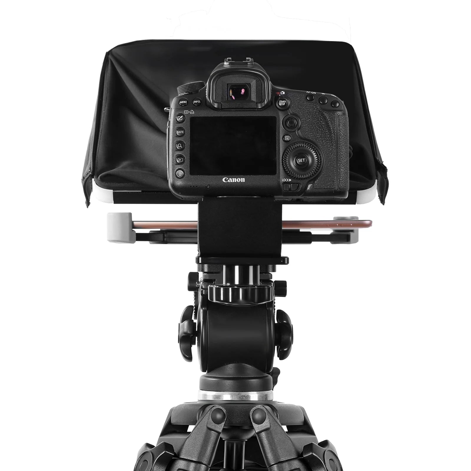 GVM Teleprompter TQ-M for Tablets and Smartphones with Remote Control & App - mylensball.com.au