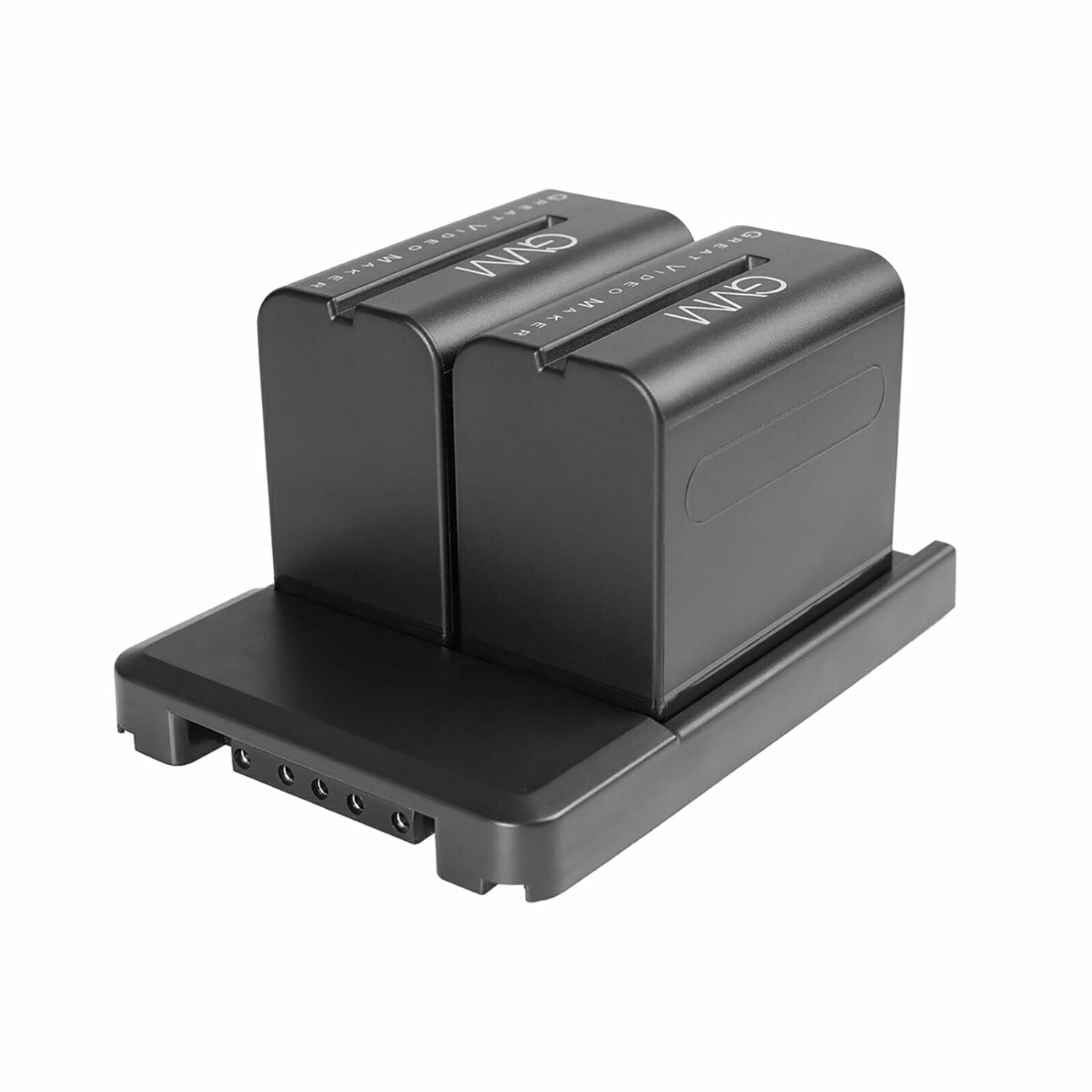 GVM-VM-F970 6600mAh Li-ion Batteries with Dual Charger and V-Mount Adapter - mylensball.com.au