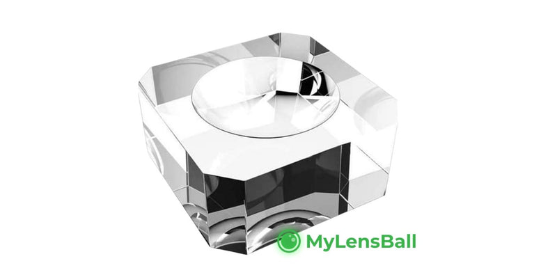 MyLensBall Crystal Stand - mylensball.com.au