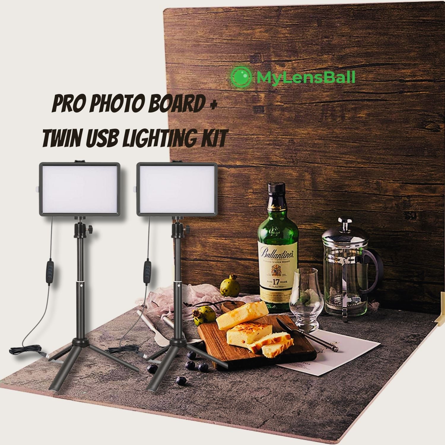 Pro Photo Board - (FOR FOOD, PRODUCT & FLATLAY PHOTOGRAPHY) - mylensball.com.au