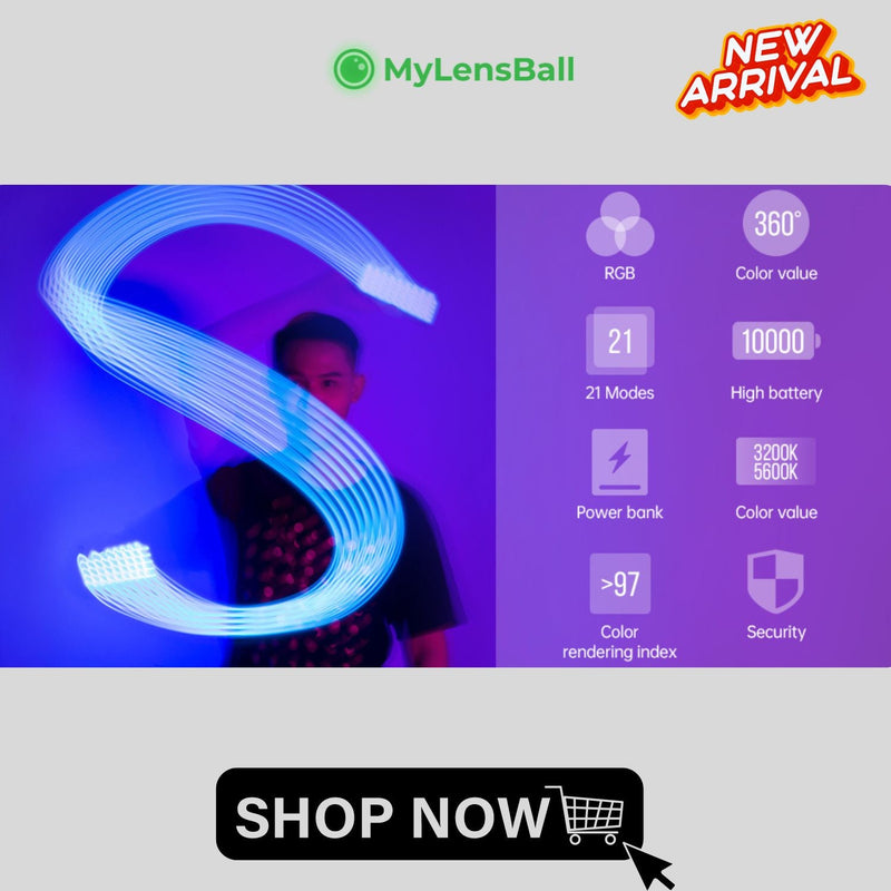 RGB LED Video Light - Australia - mylensball.com.au